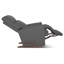 Fauteuil inclinable manuel berçant en cuir Rowan-108531541