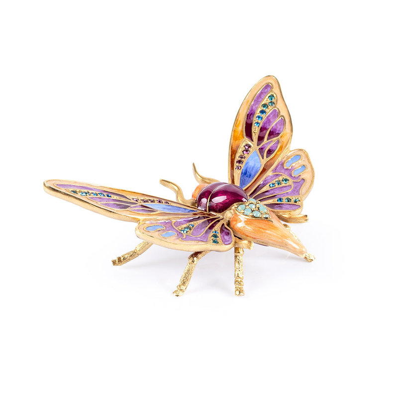 Papillon rose