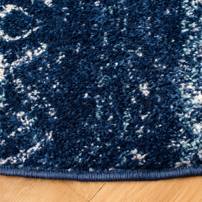Peabody Performance Southwestern Rug, Round 6'7"