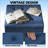 Square Casler with flip top storage