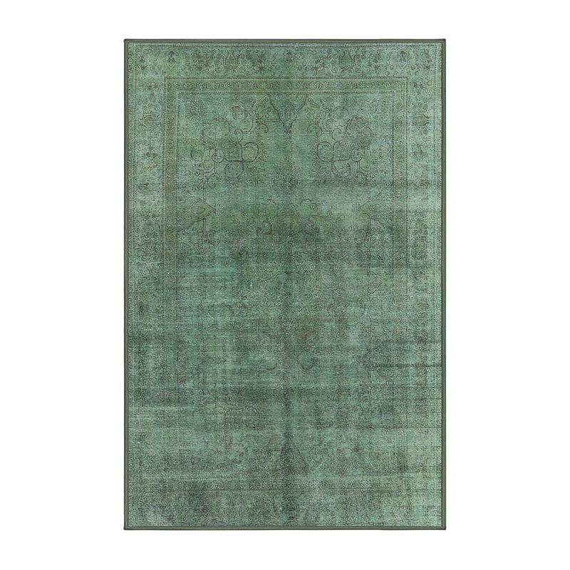Ahnylah Geometric Indoor Rug, Rectangle 5' x 8'
