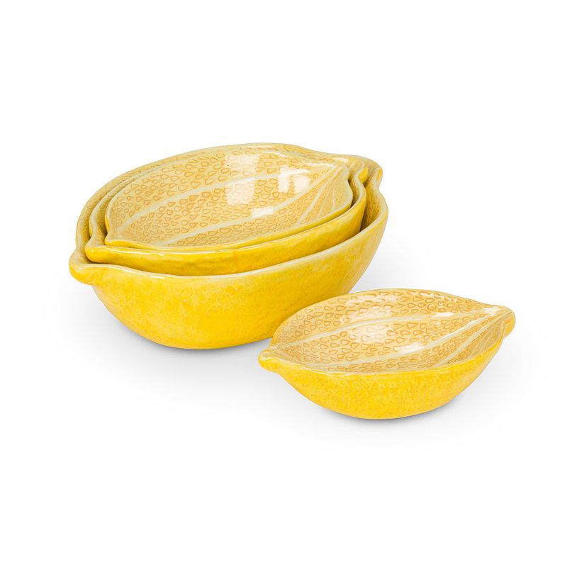 8 oz. De citron Alhamdi Ensemble de bols de service 4 pièces