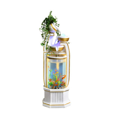 4-6 Resin Metal Modern Eco Aquarium Tank