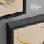 «Neutral Abstract Wall Art», reproduction d'art sur toile encadrée-118759184-118759171