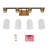 Fastbreak 4 - Light Dimmable Vanity Light