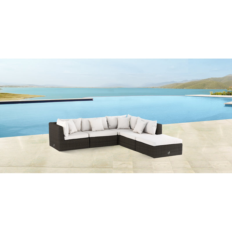 Delmar Outdoor Chaise Lounge