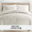 Waffle Textured 3-PC Comforter Set All Season Down-Alternative Ultra Soft Bedding-1862644897-1862644898