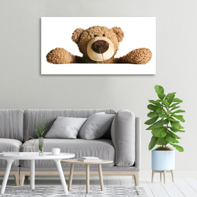 Teddy Bear - No Frame Print on Canvas
