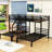 Afshah Twin over Twin & Twin Triple / Quad Bunk Bed by Isabelle & Max™-428875426