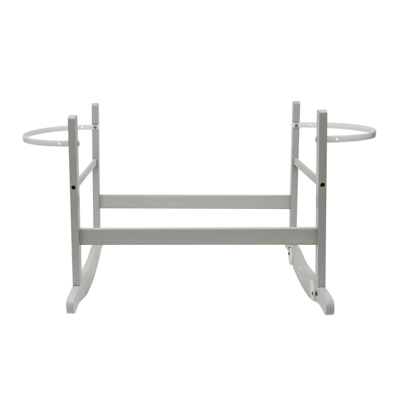 Moses Basket With Stand with Bedding with Mattress