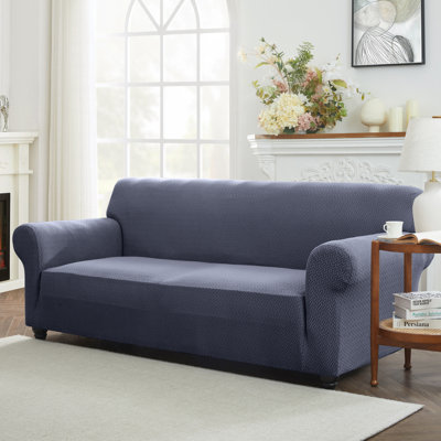Premium Quality Spandex Sofa Cover Elastic Slipcover Soft Washable Couch Protector 2 Seater