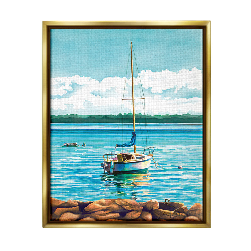 Conception d'art sur toile encadrée flottante par Breakwater Bay, H 21 po x l 17 po x P 1,7 po