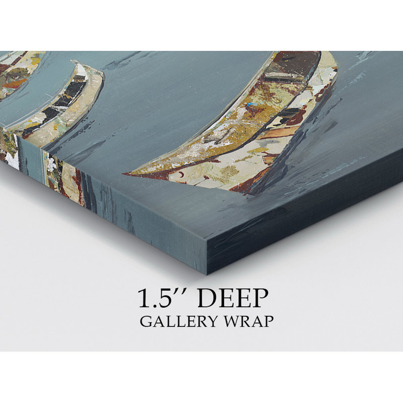 « open sea », reproduction d’art sur toile tendue, H 10 po x l 10 po x P 1,5 po