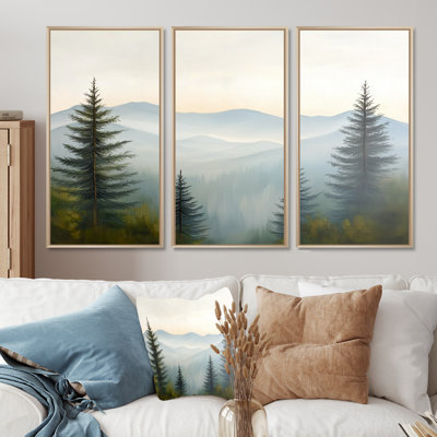 Mountain Mist Utah - Utah, ensemble d'art mural