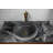 A&E Bath and Shower Sifi 15.75 " Stone Circular Bathroom Sink
