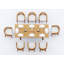 Lenong Outdoor Teak Dining Set-1010705316-1010705318