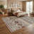Zehorit Machine Washable Vintage Area Rug For Living Room, Hallway Runner, Entryway Rug-1857152022