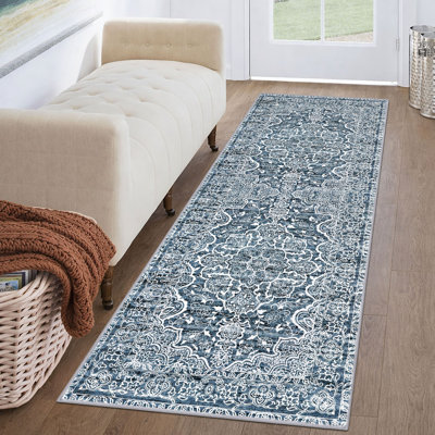  Tapis lavables à la machine avec envers en caoutchouc pour le salon