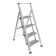 Sorfey Step Ladders 4 - Step Steel Lightweight Folding Step Stool