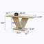 Console moderne à pieds en X avec placage en bois massif-1857189432-1857189433-1857189436