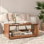 Rectangular Coffee Table With Storage For Living Room, Small Spaces-708848781