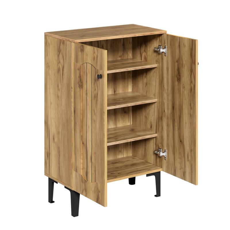 8 Pair Shoe Storage Cabinet