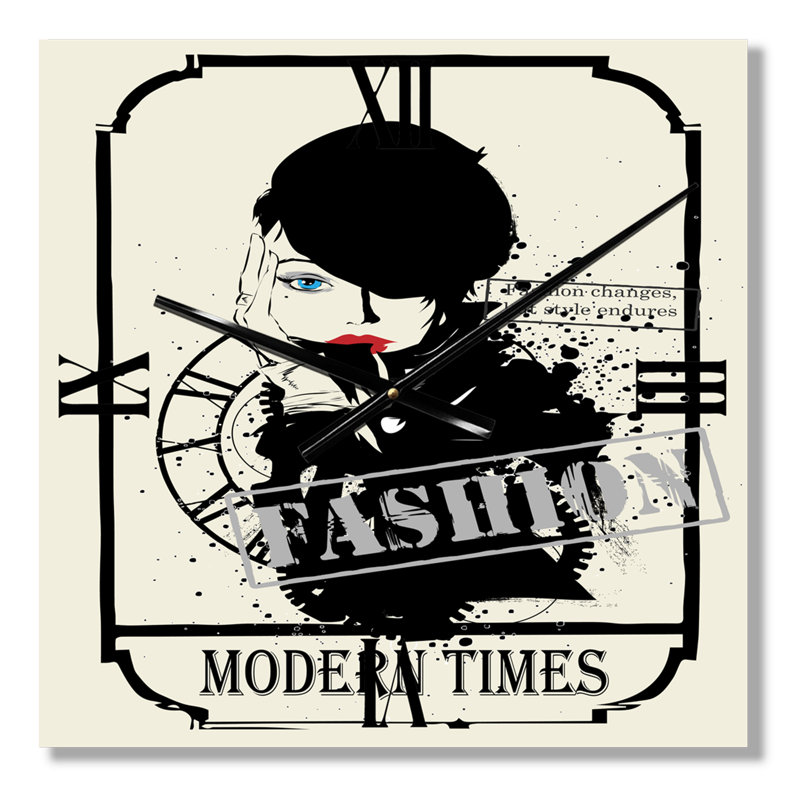 Horloge murale Passion Life Fashion Girl VII, Petit