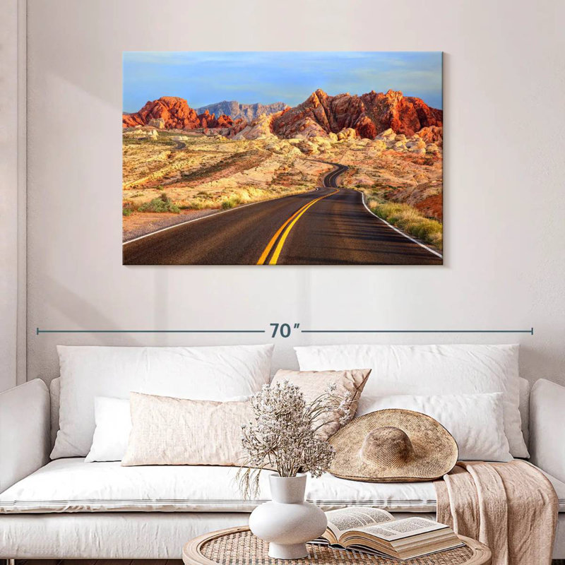 Mehar Highway In Valley Of Fire, H 30 po x l 45 po