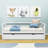 Edricka Twin Size Wooden Daybed with Trundle-567342303