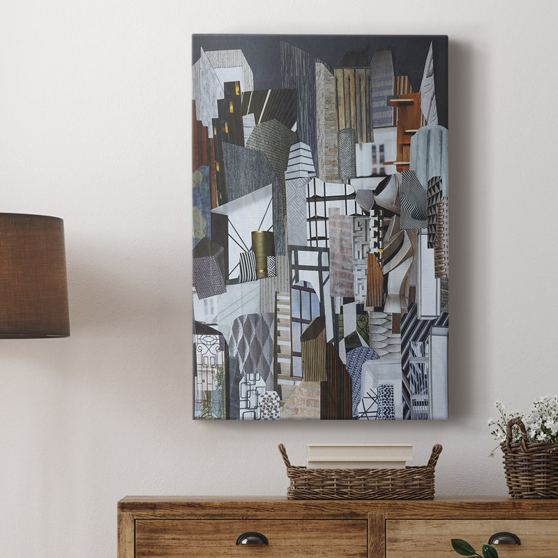 Western Metropolis - galerie Cavas sur mesure, H 27 po x l 18 po