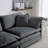 Chenille Fabric Ottomans Footrest To Combine With 2 Seater Sofa, 3 Seater Sofa And 4 Seater Sofa-79095189