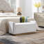 Banc de rangement avec repose-pieds avec base en métal doré et charnières de sécurité-741037682-741037680-741037681