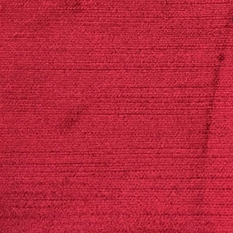 Majestic-Queen Shany Cotton Plain Velvet Fabric, Cinnabar