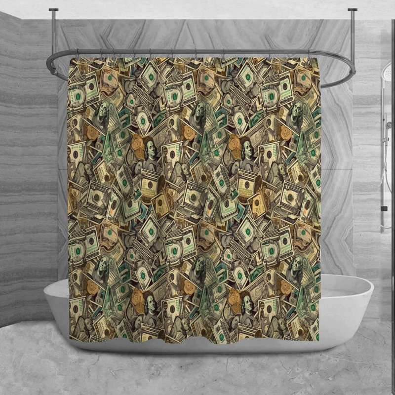 Margaro Shower Curtain, H 93 po x l 70 po