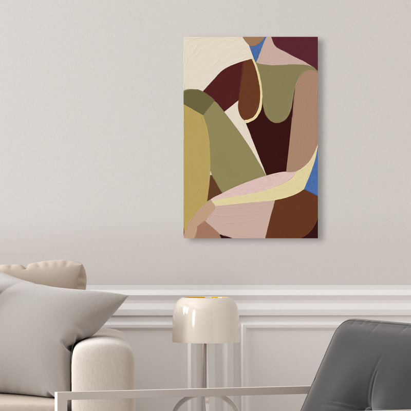 Studio Of Shapes Print by Oliver Gal, 15" H x 10" W, Gallery Wrapped