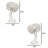 2 3/8" Palm Tree Right Leaning Knob-39948771
