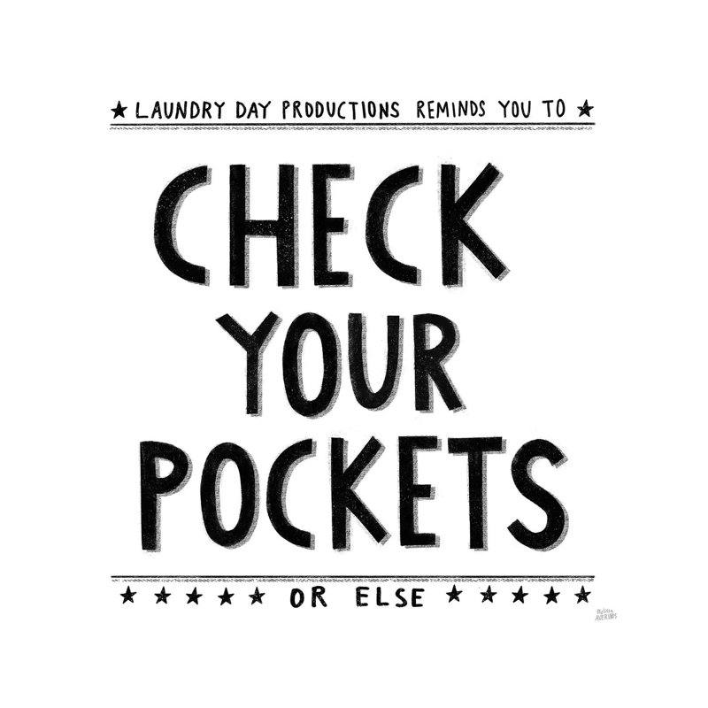 Check Your Pockets by Melissa Averinos - Wrapped Canvas Print, 30.48 cm H x 30.48 cm W
