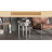Roddey Glass Mirrored End Table