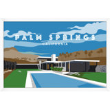 Palm Springs Technicolor 5 Print by Christopher Kennedy