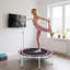 SPORTNOW 40" Fitness Trampoline with 5-Level Adjustable Handle-1010951027