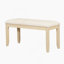 6-Piece Extendable Dining Table Set With Removable Leaf, Dining Bench, 4 Upholstered Dining Chairs