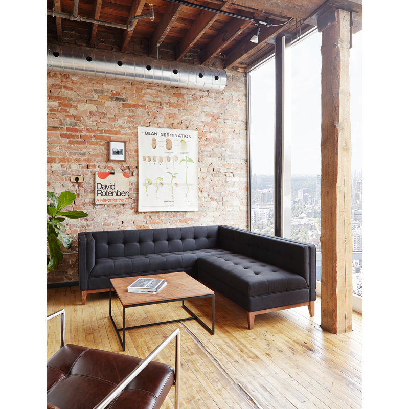 Tobias Coffee Table Square, Walnut
