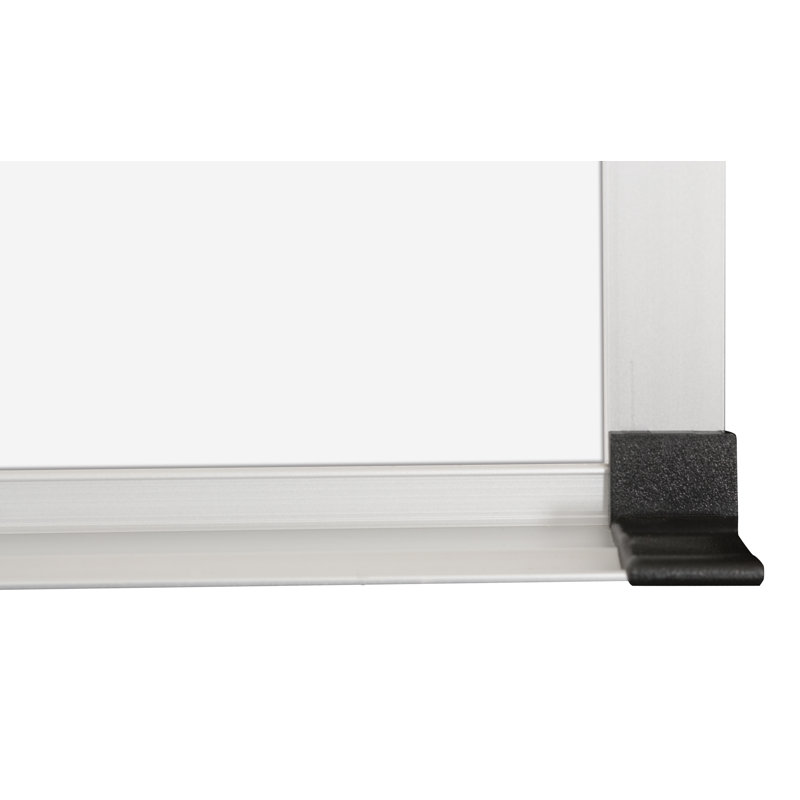 Tuf-Rite CommClad Melamine Wall Metal Whiteboard, 48" x 96"