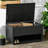 Outsunny Outdoor Deck Box & Shoe Storage, PE Rattan Wicker Towel Rack With Liner For Indoor, Outdoor, Patio Furniture Cushions, Pool, Toys, Garden Tools-810605563