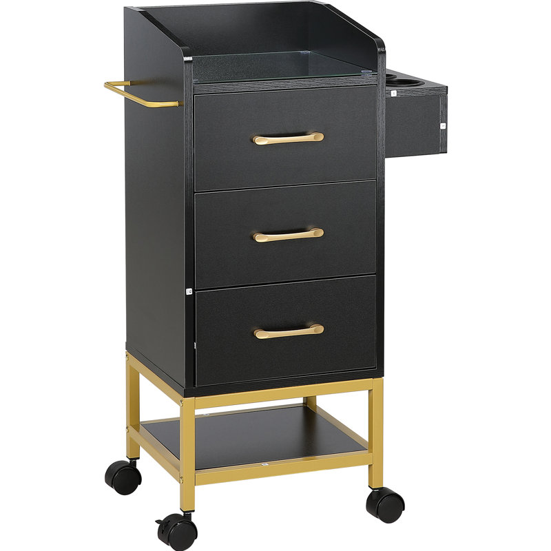 34.25'' H x 21.06'' W Utility Cart