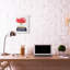 « mode motif rouge fleur bookstack », impression-45197990-45197995