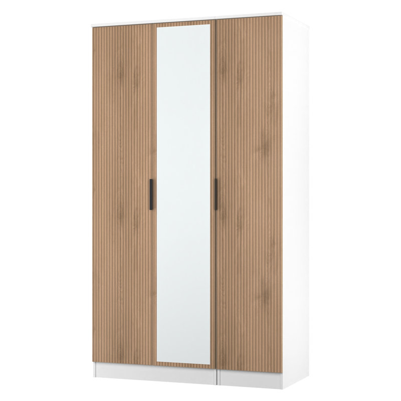 Sumita Tall 3 Door Mirrored Robe