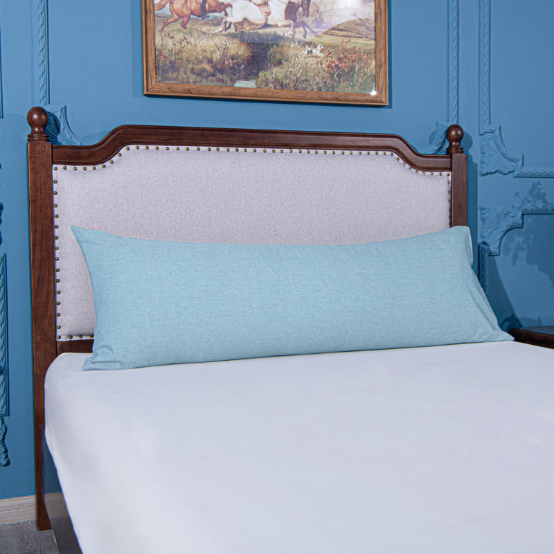 Protège-oreiller 100% coton , Bleu