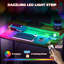 Yingst Computer Desk with LED Light and Charge-1856189708