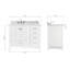 Ensemble de meuble-lavabo simple 43 po Flynt-64627250